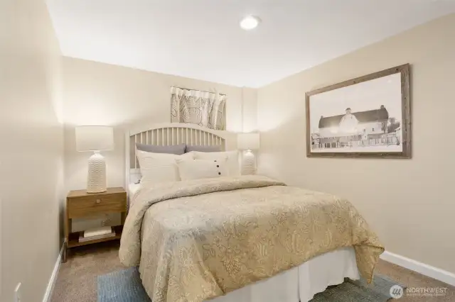 Lower level bedroom