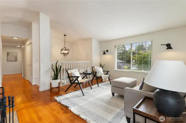 Gorgeous hardwood floors!