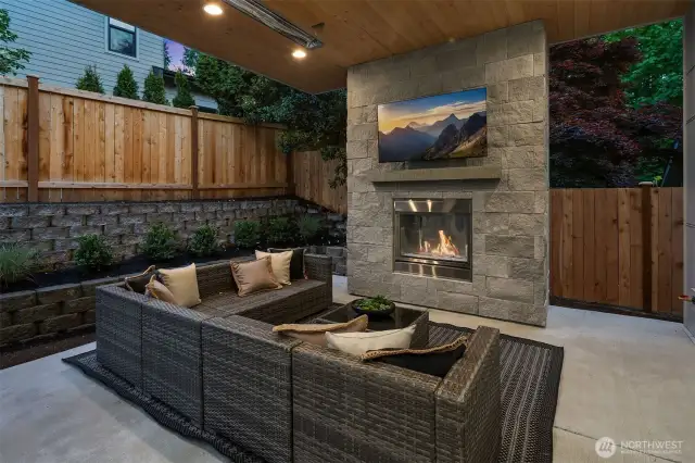 Private Outdoor Covered Living Area