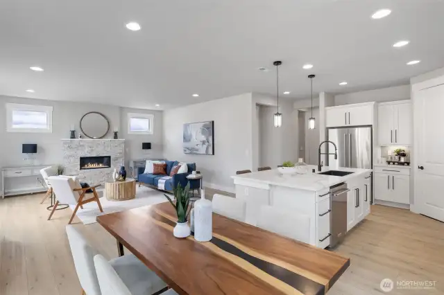 Photos are of model home of another community and are for illustration purposes only to reflect typical finishes.  May depict seller enhancements. Colors & options may vary.