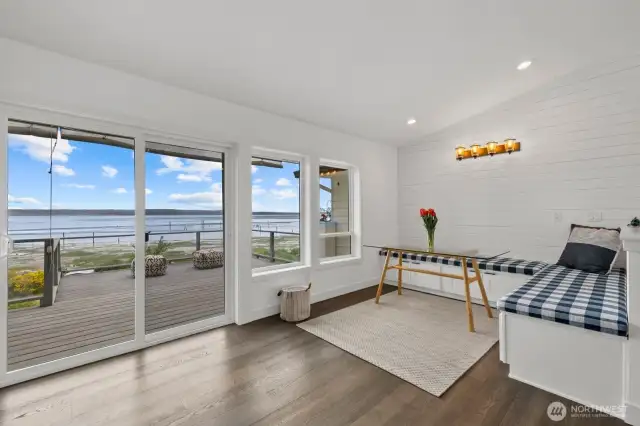 Lots of natural light and views