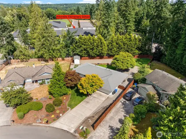 Situated in a sought-after location, with Artondale Elementary School literally steps away.