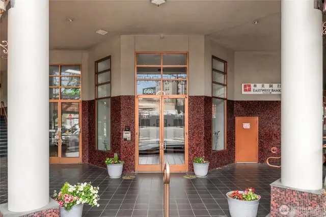 Secured Entrance