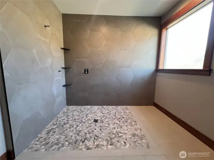 Primary Shower, Freestanding tub to follow
