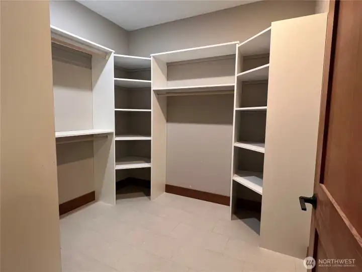 Primary Walk-In Closet