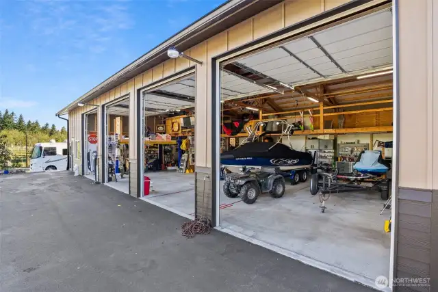 Sweet shop with a loft to store extras and a fun hidden gathering spot upstairs!