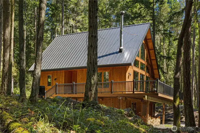 Exterior of house