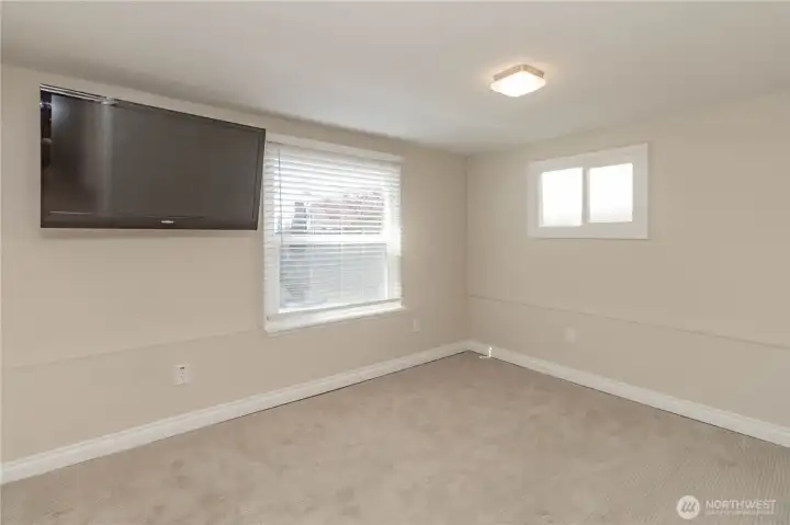 Lower level 3rd bedroom