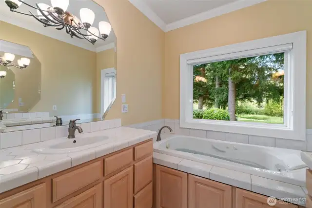 soaking tub