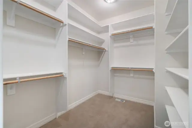 Huge walk in closet