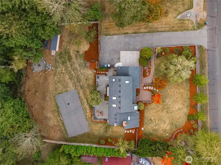 There is plenty of space to spread out and have privacy from the neighbors.