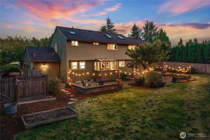 Enjoy your enchanting back-yard paradise