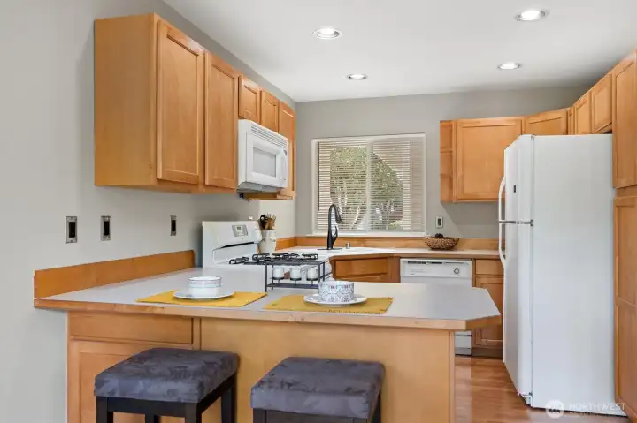 Barstool countertop
