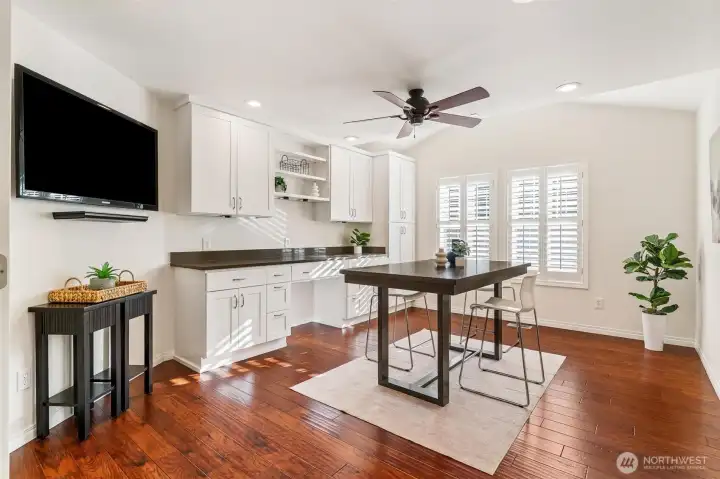 2nd office or studio for studies, home gym or play room