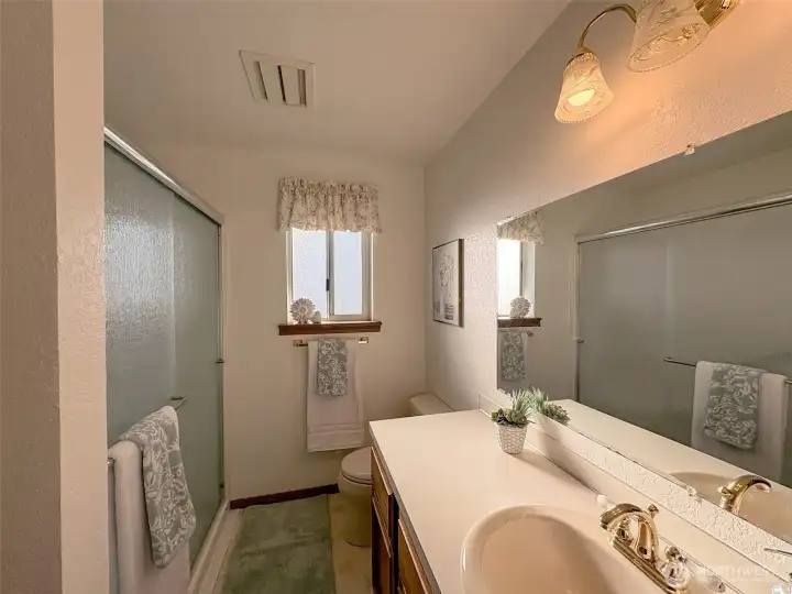 .75 Bath in Hallway.