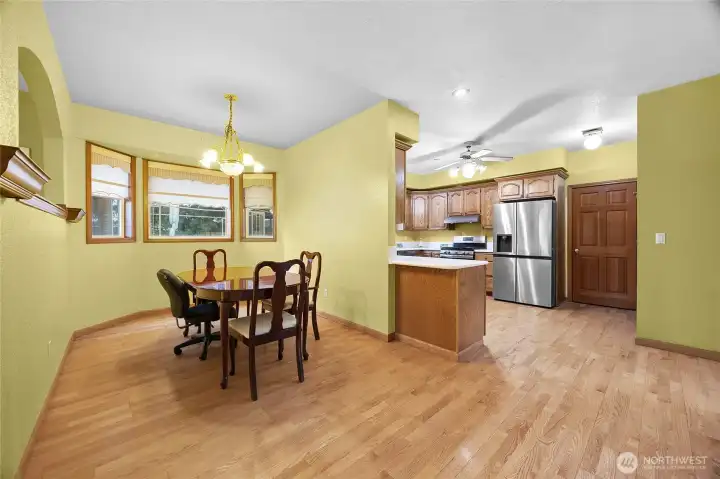 Dining Room to Kitchen
