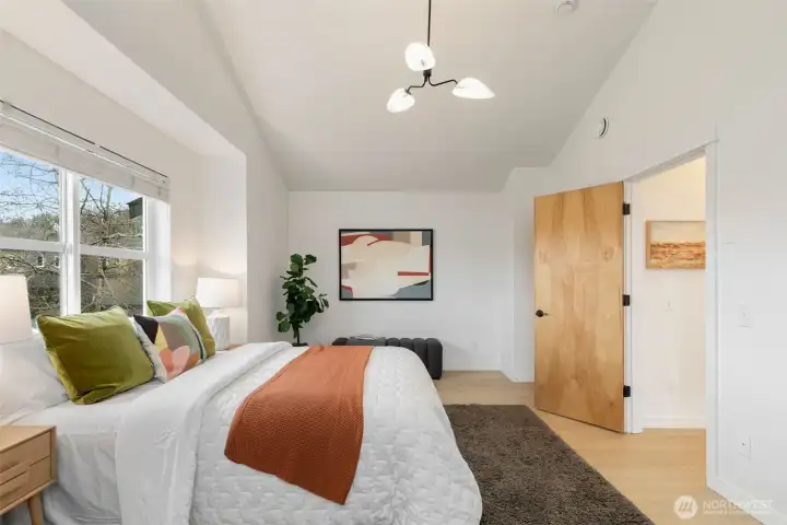 Expansive and bright