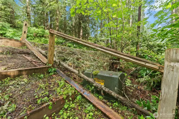 Electric and water on site.