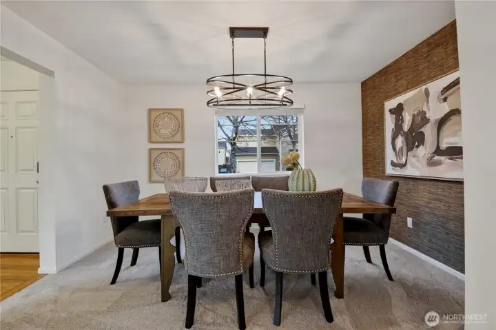 Separate Dining Area