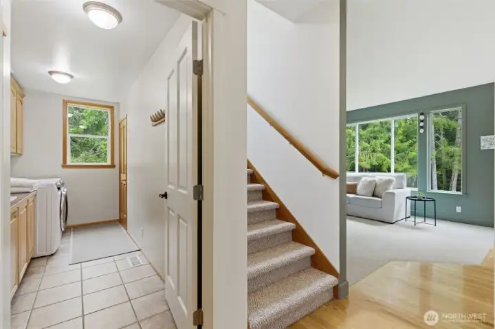 Laundry and 2nd Stairs
