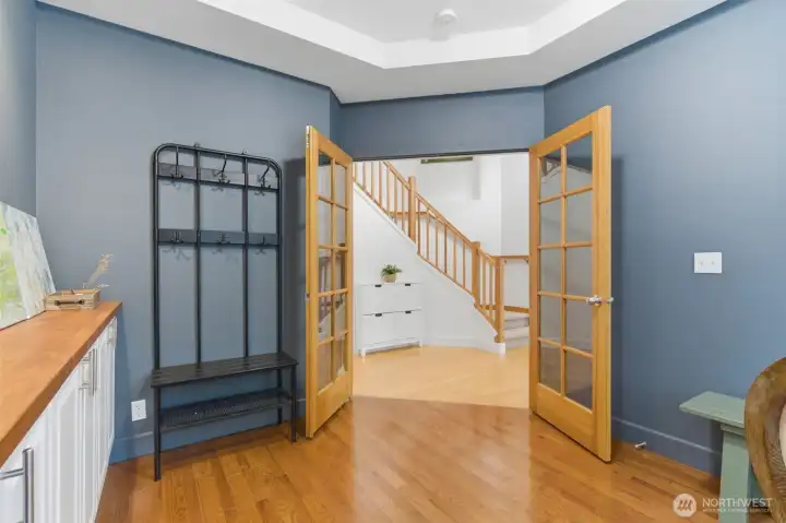 Main floor office, studio