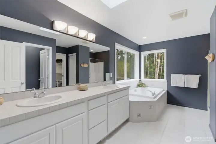 Primary bath off bedroom