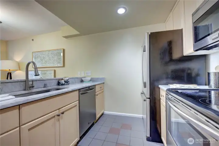 Open layout kitchen!