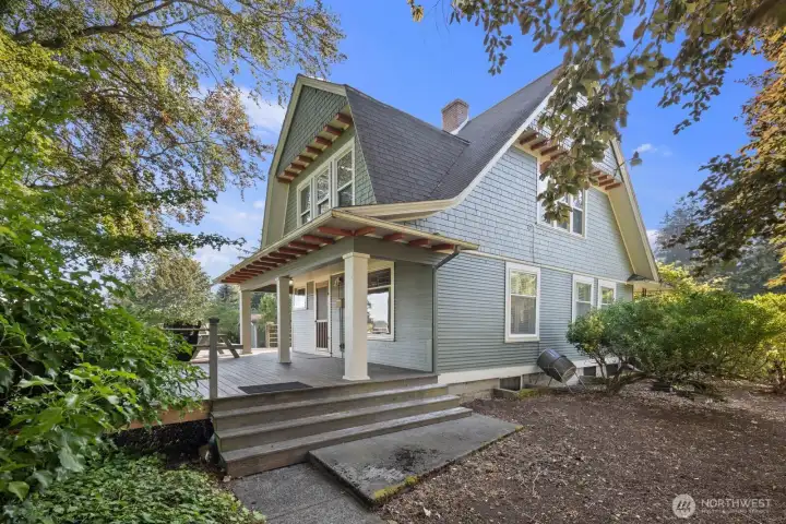 The architecture and design of this historic home is timeless!