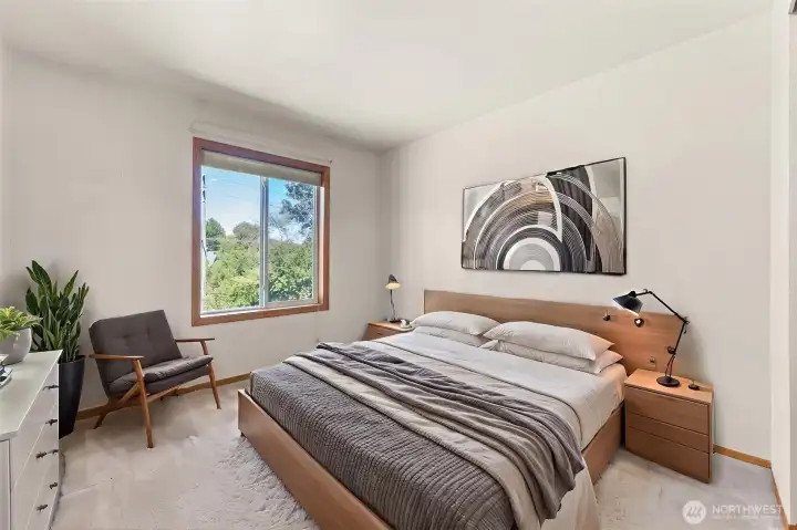Virtually Staged Third bedroom Virtually Staged Third bedroom
