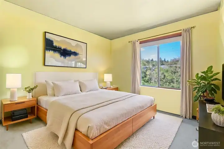 Virtually staged Fourth bedroom or office Virtually staged Fourth bedroom or office