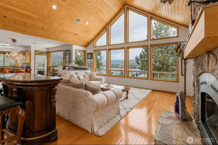 Great room- must see views to appreciate!
