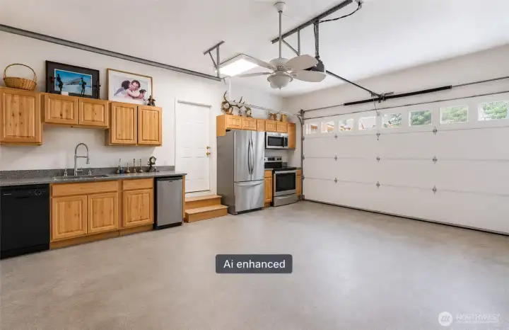 Ai enhanced to remove personal property, some items in different location