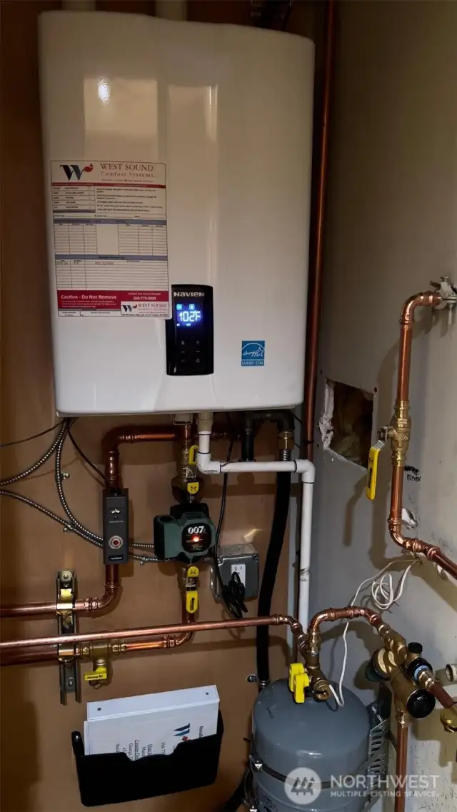Brand new Hydronic heating system upgrade!