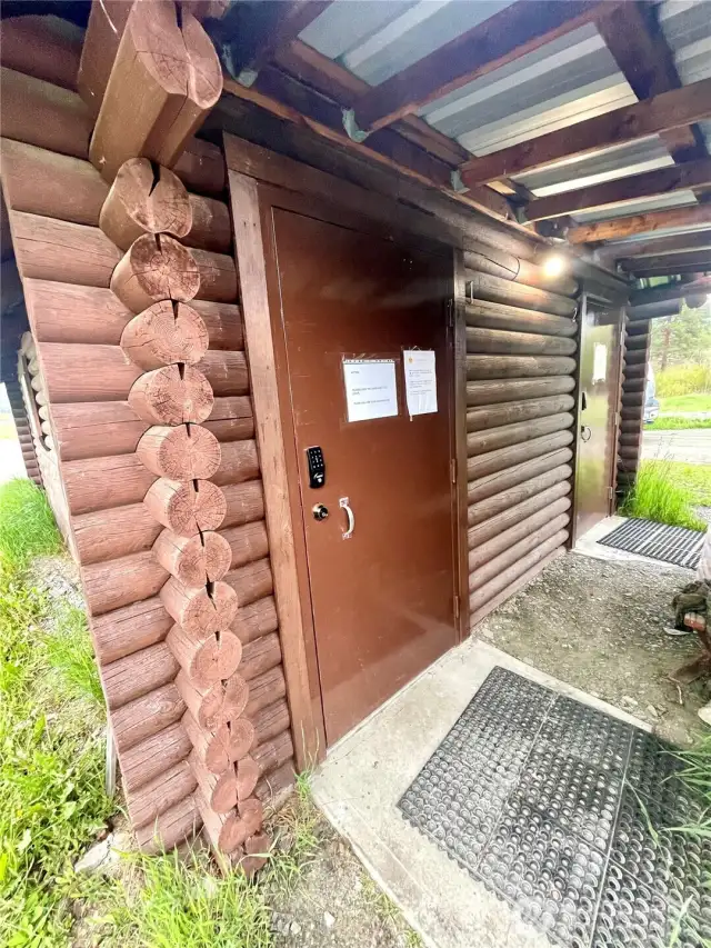 Two Secure Bathrooms with Heated Showers