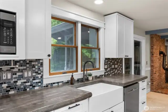 Open kitchen and living space perfect for everyday living and entertaining.