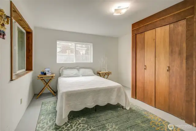 Downstairs bedroom