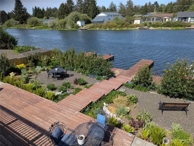Beautiful waterfront spaces to enjoy