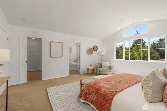 With vaulted ceilings, great windows...