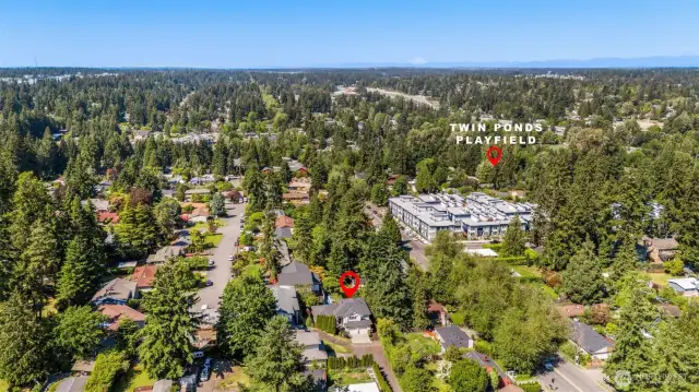 Parks and schools nearby.