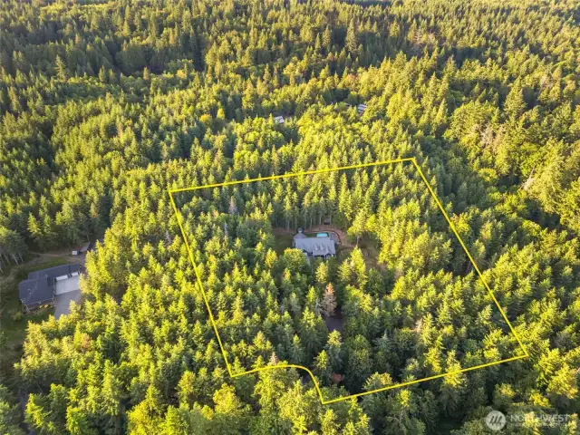 9.46 acres currrently designated as forestry.