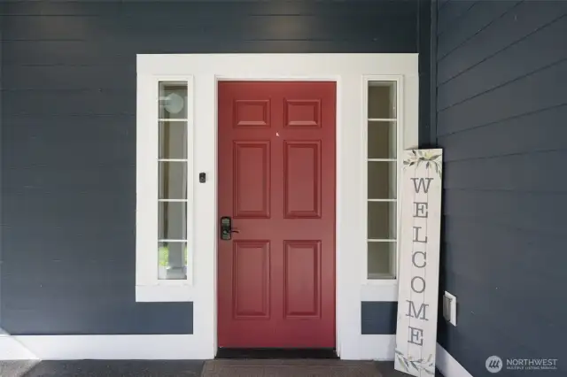Welcome home.