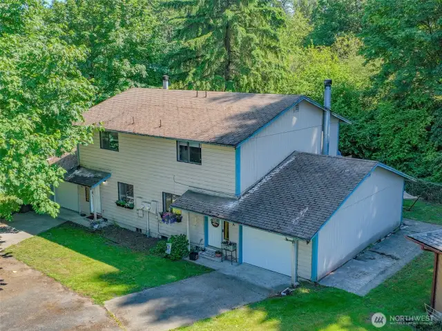 Nestled among mature trees in the beautiful community of Tumwater.