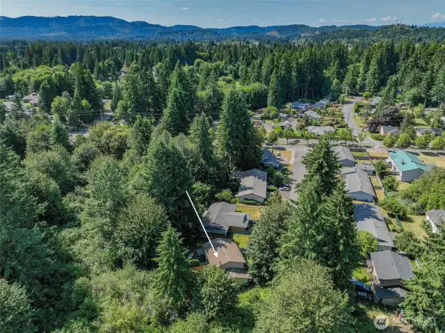 This property backs up to a lush greenbelt.