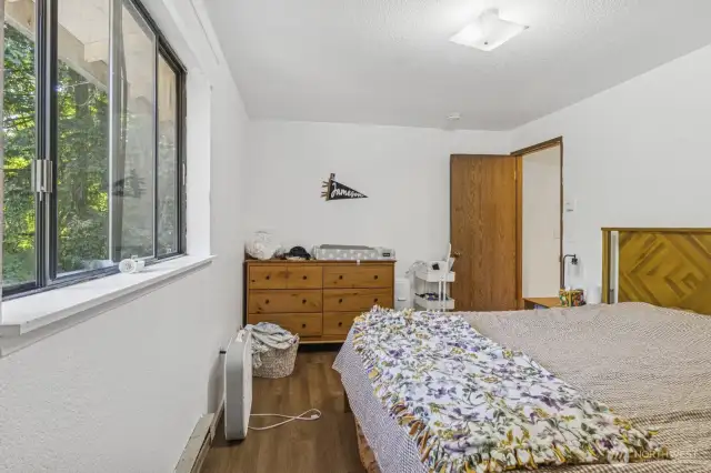 Lots of natural light.