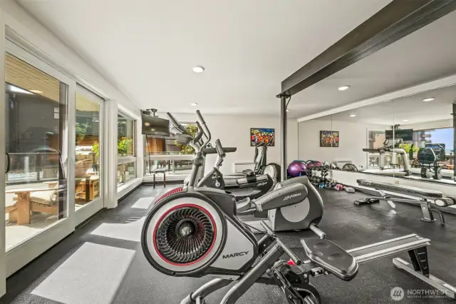 Another view of fitness room
