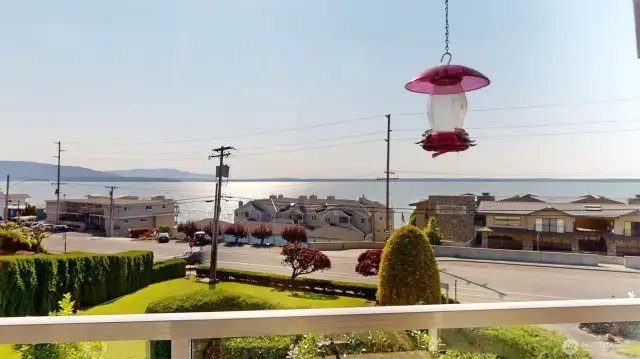 View from deck