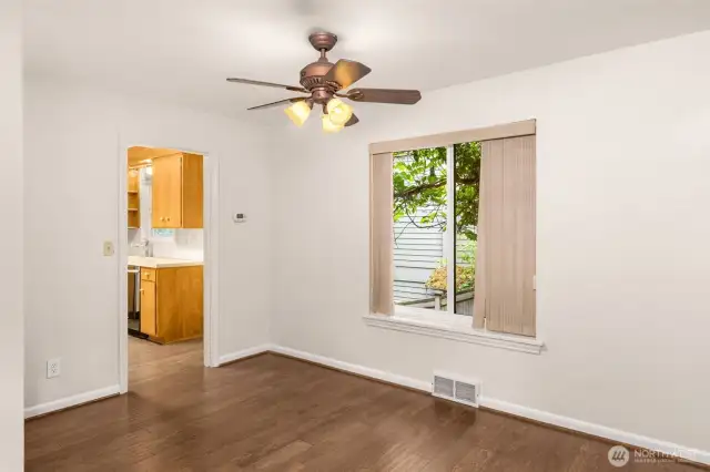 Lower level apartment