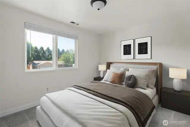 Bedroom #5 located upstairs