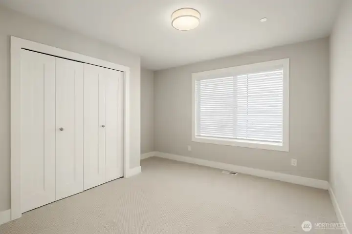3rd bedroom, remember all new carpet. throughout the upstairs.