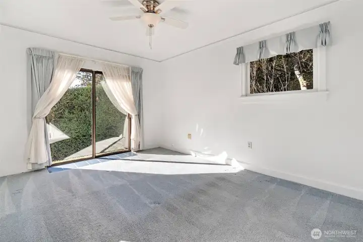 Main floor bedroom